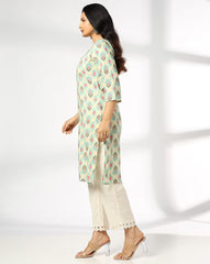 Women Printed Straight Kurta