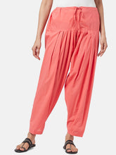 Loose-Fit Pure Cotton Salwar – Elasticated Waist – Solid