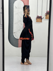 Riyon Cotton Dhoti-Kediyu Set – Gamathi & Mirror Work